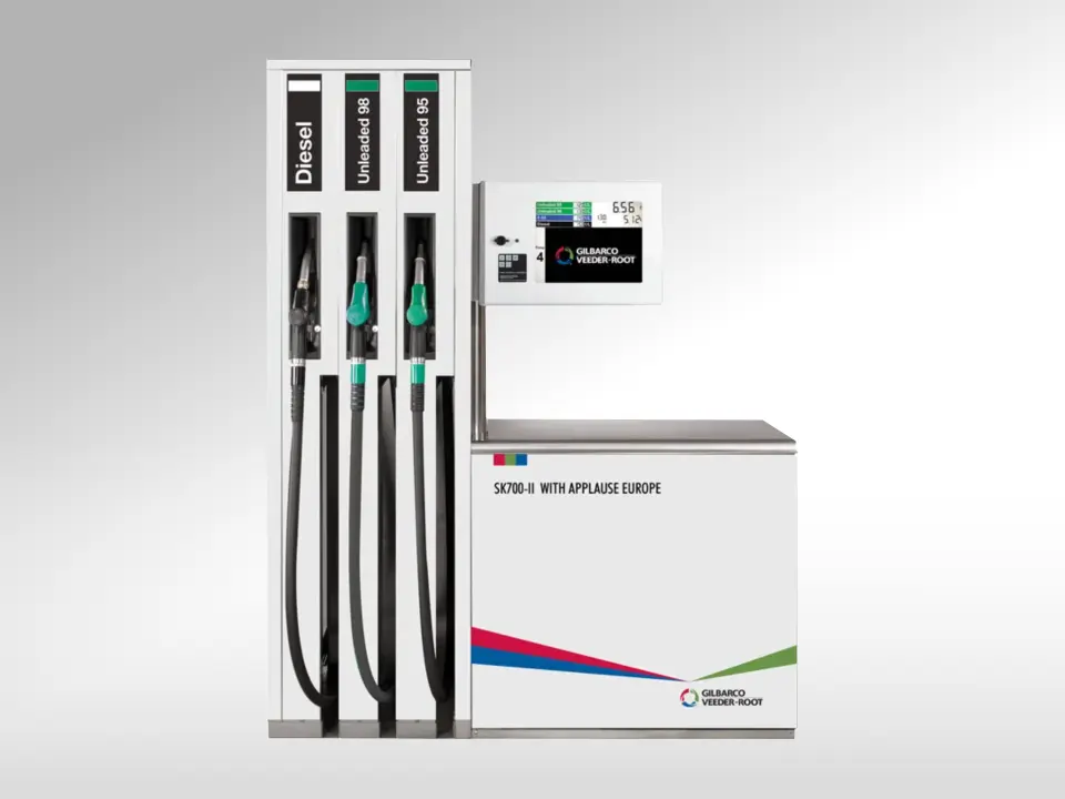 Юстировка ТРК Gilbarco SK 700 II в сервисном центре ДЕЙКИП в СПБ